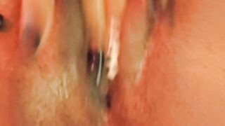 Vagina and anal finger bang
