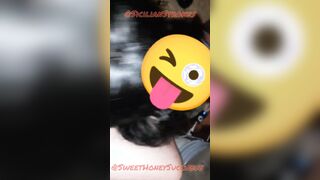 Black double penetration w/ Nailed Machine