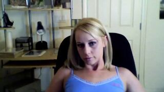Hot Blonde sluts performing and Posing into Livestream for fans