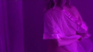 Nicole Drowzee thin pinkhaired catgirl dancing Cutie point of view for just