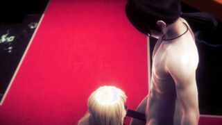 Anime Uncensored - Nataly Hand Job and Oral Sex - Japanese chinese
