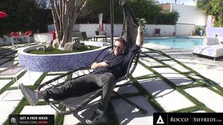 Rocco Siffredi CONTROLS Jennifer White & Vicki Chase With DEEP ANAL + FACEFUCKING!