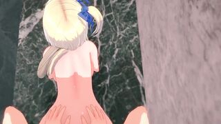 Lucy Heartfilia DOGGY STYLE with Natsu Cartoon Fairy Tail
