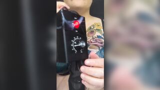Can't Help Myself With A Long Cock Nailed Machine Hand Job, Titty Fucked, and Pumping