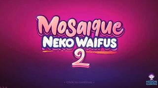 Mosaique Neko Waifus two ( Lil Animated Games ) My Gameplay Review