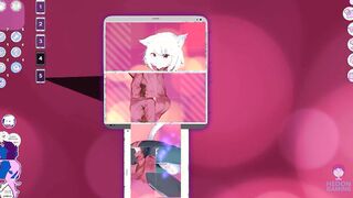 Mosaique Neko Waifus two ( Lil Animated Games ) My Gameplay Review