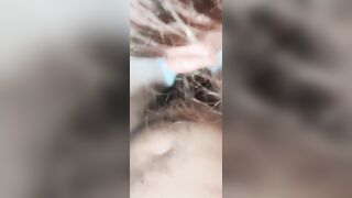 $25 FELLATIO shy Lot Lizard didn't wanna sho her face! Young slut
