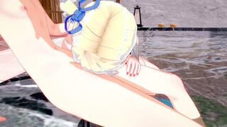 Lucy Heartfilia give you a ORAL SEX Cartoon Fairy Tail