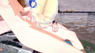 Lucy Heartfilia give you a ORAL SEX Cartoon Fairy Tail