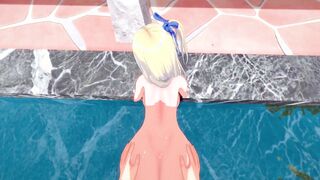Lucy Heartfilia give you a ORAL SEX Cartoon Fairy Tail