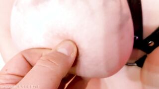 Degrading Bodywriting & Nipple Squeezing Pain Play for Filthy Sub Skank Wifey - Amateur Humiliation