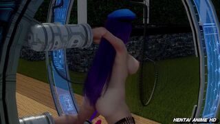 Caitlyn Arcane Rough Fucking Sex Machine