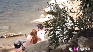 PENIS HUNT! Red Haired goddess hunts for men to pounded into