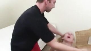 Blonde Beauty Intense Fucking Anal by Long Penis Brandon Iron