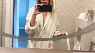 step MILF saw jerking me and helped me cum Sloppy