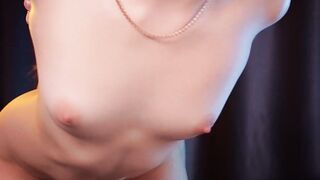 18 Yo bimbo get creampie into her mouth after rough sex