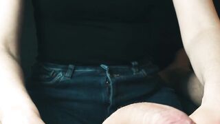 Cougar Skilled hands makes cum huge penis 4k