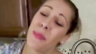 the bitch needs help and she's fucking for it