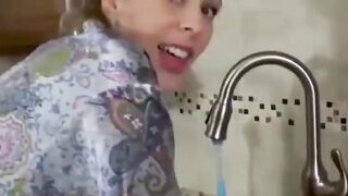 the bitch needs help and she's fucking for it
