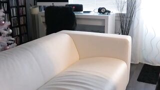 Long Butt Swedish Skank Fucks Herself Till She Explodes