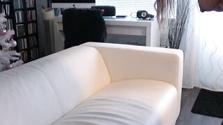 Long Butt Swedish Skank Fucks Herself Till She Explodes