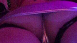 Raver cunt with mouth Assjob Skirt