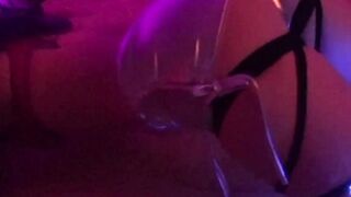 Raver cunt with mouth Assjob Skirt