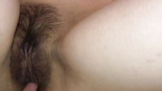 Bombshell boosty oriental bitch got screwed and creampied her unshaved