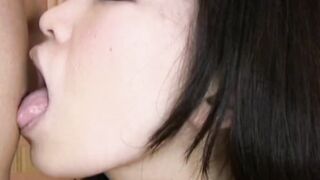 Bombshell boosty oriental bitch got screwed and creampied her unshaved