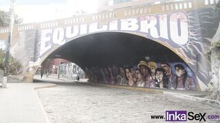 Big Titted Peruvian mom cheats on her partner with Venezuelan GF