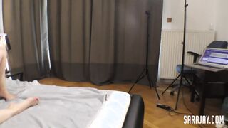 Long Ass Huge Boobed Milf Sara Jay Stuffs Her Muff