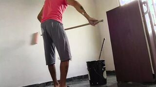older milf blows the humongous roller painter to eat her