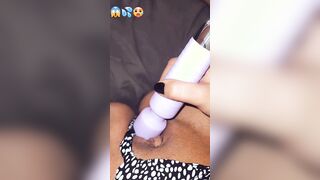 EX-WIFE USES NEW SEX TOY, CUNT SQUIRTS A FOUNTAIN