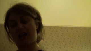 vulgar stepmom, first anal; i make her cum on my dick