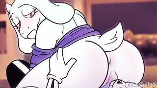 Toriel x Sans - Undertale Goat Milf