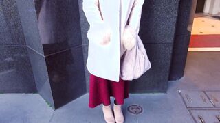 Japanese estrus ex-wife! She want to be boned by dick,