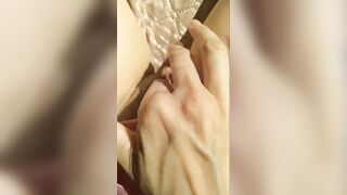 point of view female masturbation, vulgar mom relaxes and gently masturbates her