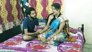 indian new Cougar stepmother and eighteen stepson beautiful Beauty sex!