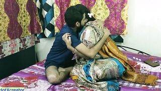 indian new Cougar stepmother and eighteen stepson beautiful Beauty sex!