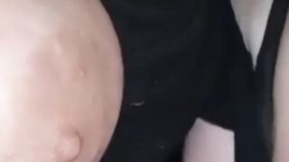 Just my bestie sucking off my mommy milkers for the first time ♡