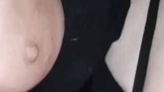 Just my bestie sucking off my mommy milkers for the first time ♡