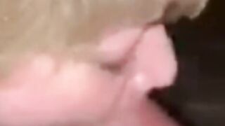 Blow job blows out all his cum