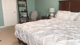 2 babe wifes team up on dude and make him cum twice