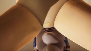 Miraculous Lesbo - Marinette and Chloe Bourgeois snatch licking and