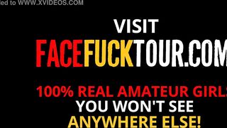 Young submissive teenagers whore deep face pounded she'll remember 4ever