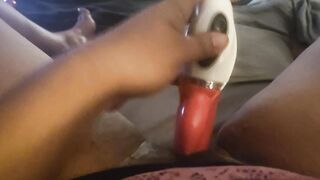 My unshaved hispanic vagina took the whole vibe