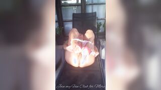 Outdoors mom with rough nipples takes her lingerie off to performance everyone her twat - Crazy Dasha