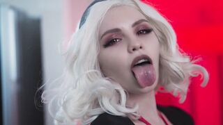 Hardcore sex party with 4 Hottie witches and 1 huge cock AliceBong