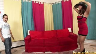 Izy Bella Banged rough and Blowbang with huge cocks