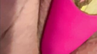 Squirting orgasm form clitoris sucking off toy